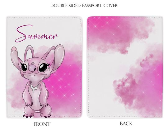 Discover Angel Personalised Passport Cover