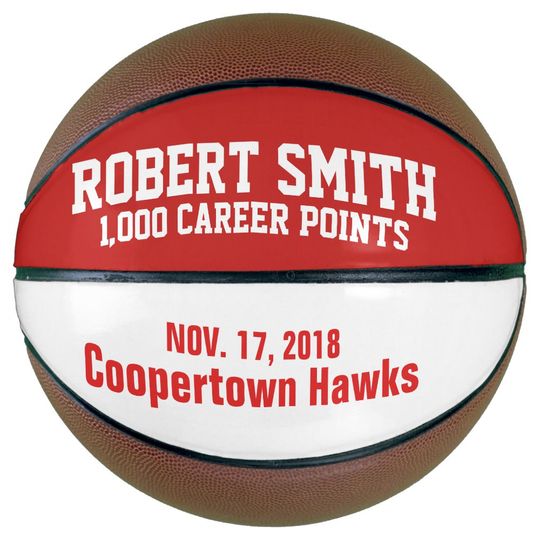 Discover Personalized 1,000 Point Basketball, Custom Basketball