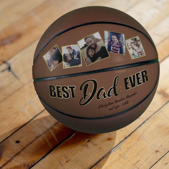 Discover Best Dad Ever Father's Day Keepsake Basketball