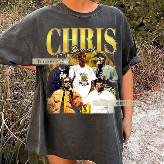 Discover Vintage 90s Graphic Style Chris Bro.wns Shirt