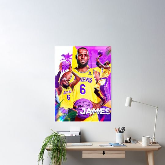 Discover LeBron James King Poster Decor