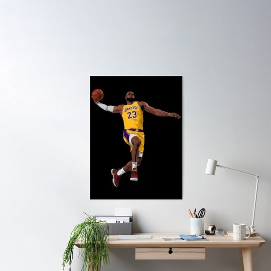 Discover LeBron James King Poster Decor
