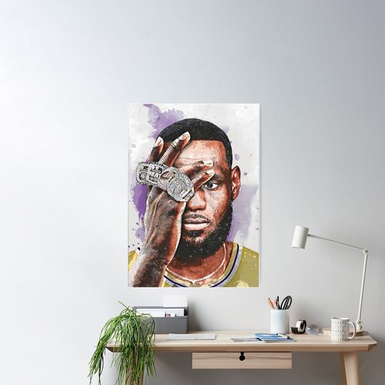 Discover LeBron James King Poster Decor