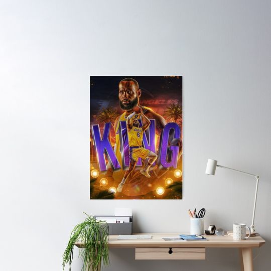 Discover LeBron James King Poster Decor