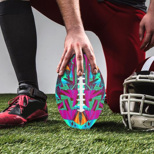 Discover Luminous Textured Type Size 9 American Football