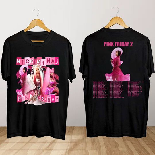 Discover Nicki Minaj Shirt, Pink Friday 2 Tour T Shirt