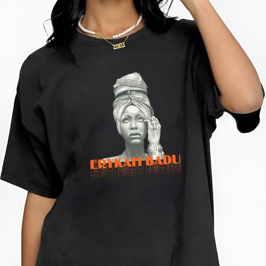 Discover Erykah Badu 2024 Tour TShirt