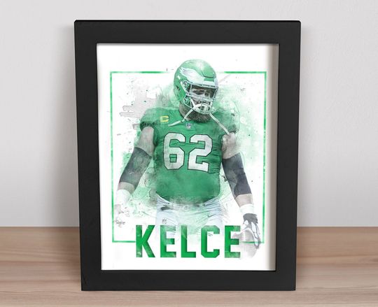 Discover Superstar Center Jason Kelce Poster