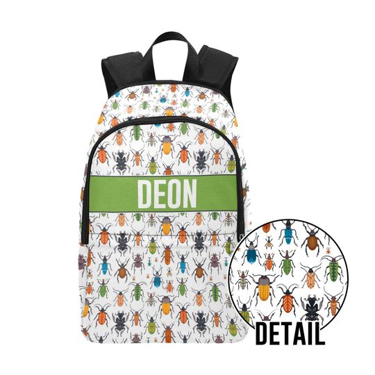 Discover Insects Personalized Backpack