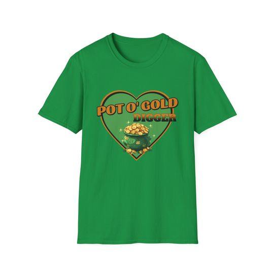 Discover Funny Pot Of Gold Digger T-Shirt