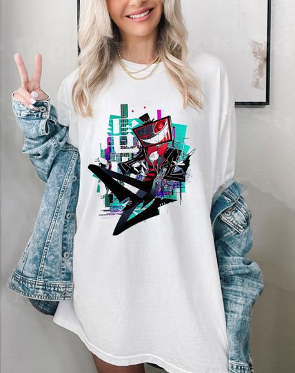Discover Vox Hazbin Hotel Shirt - Character Merch from Hazbin Hotel