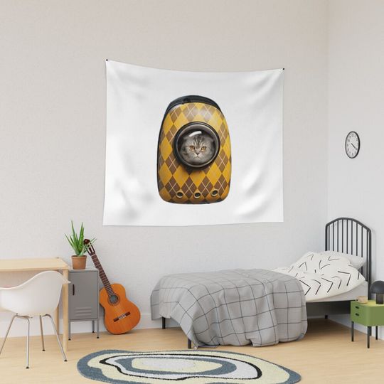 Discover Argylle Cat Tapestry