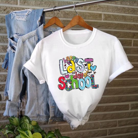 Discover Happy Last Day Of School Shirt, Last Day Of The School Shirt, Summer Holiday