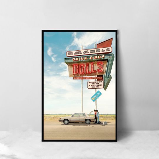 Discover Drive-Away Dolls 2024 Movie Poster, Movie Poster