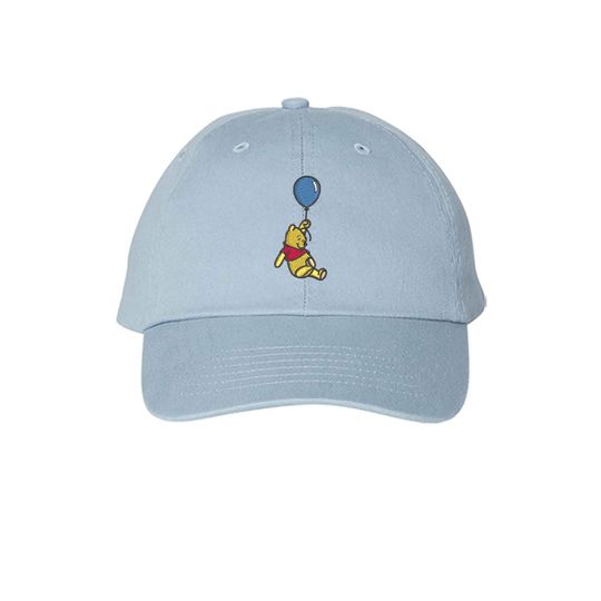 Discover Pooh with Balloon Unisex Twill Hat