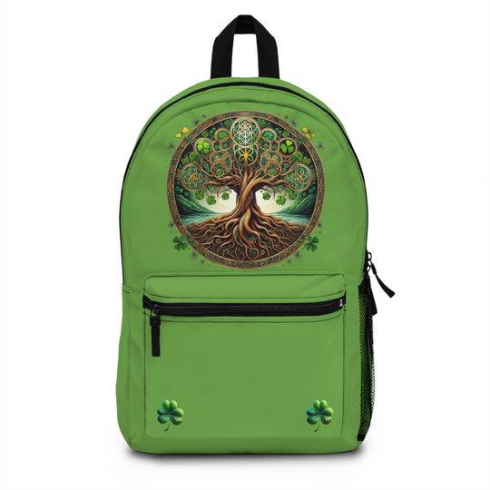 Discover Shamrock Tree Of Life Backpack