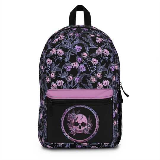 Discover Pastel Goth Floral Backpack