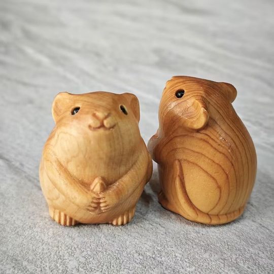 Discover Mouse Home Decor Wooden Ornaments