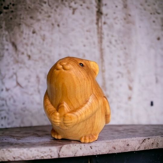 Discover Small Mouse Wooden Ornaments