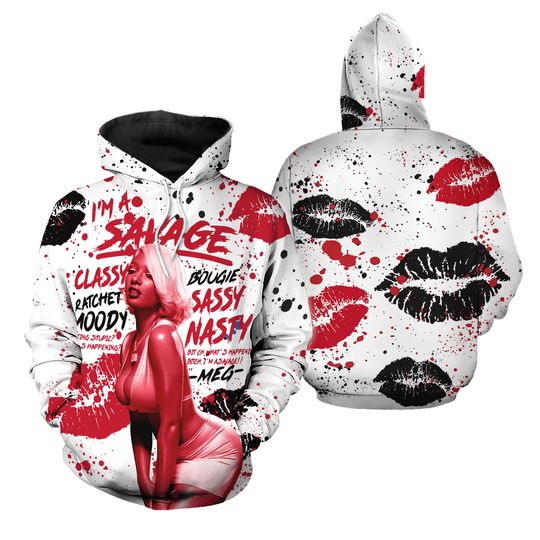 Discover Megan Thee Stallion Sneaker 3D Hoodies