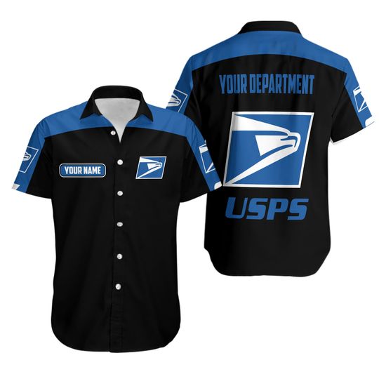 Discover Personalized Postal Service Hawaiian Shirt