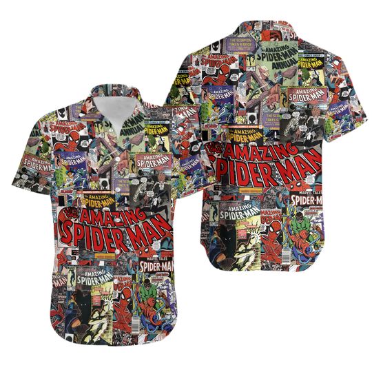 Discover Superhero Hawaiian Aloha Shirt
