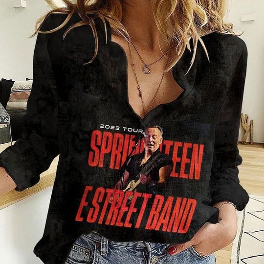 Discover Bruce Springsteen Casual Shirt, Bruce Springsteen 2024 World Tour Casual
