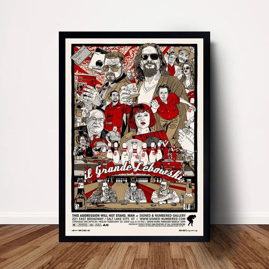 Discover The Big Lebowski Movie Poster