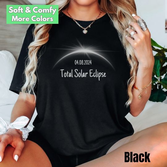 Discover 2024 Total Solar Eclipse Tee - Spring Event
