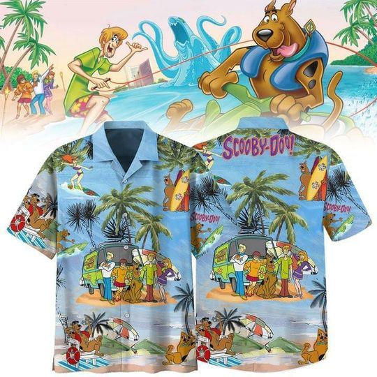 Discover Scooby Doo Summer Time  Hawaiian Shirt