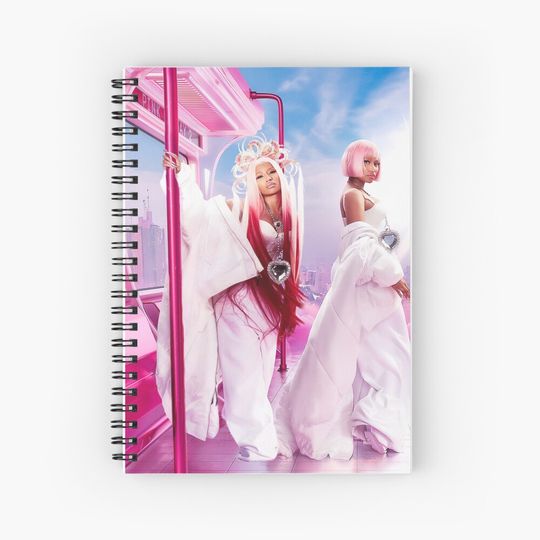 Discover Nicki Minaj Pink Friday 2 Spiral Notebook