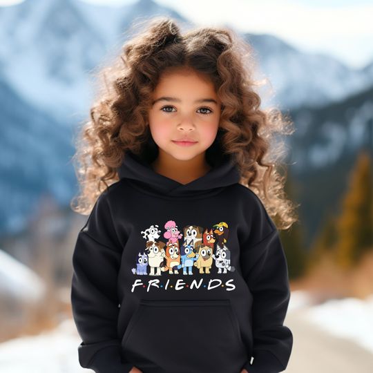 Discover BlueyDad Friends Hoodie, Friends of BlueyDad Hoodie