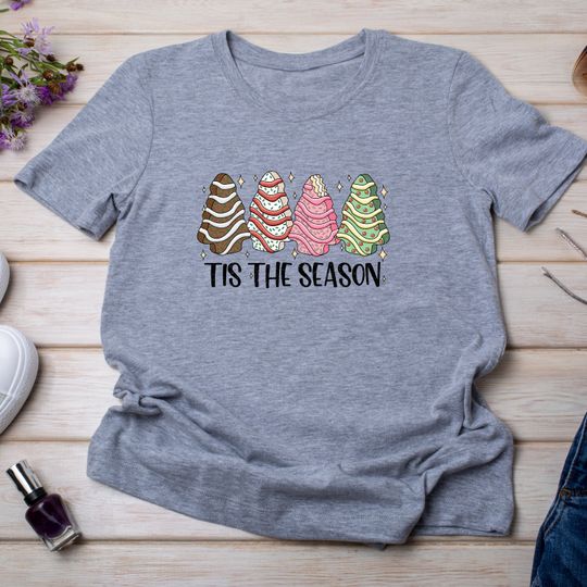 Discover Christmas Tree Cake t Shirt | Oh Christmas Tree