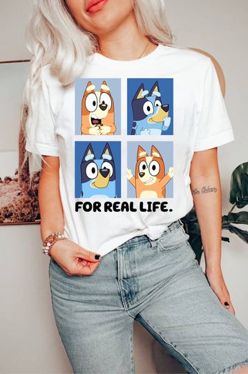 Discover BlueyDad For A Real Life Shirt | BlueyDad And Bingo Shirt