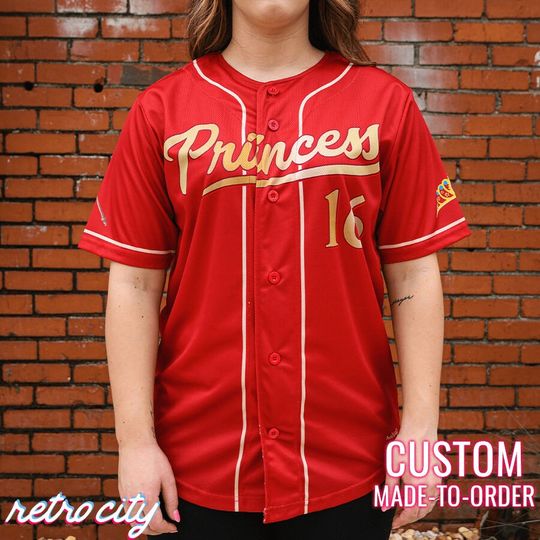 Discover Custom Princess Elena Avalor Princess Baseball Jersey