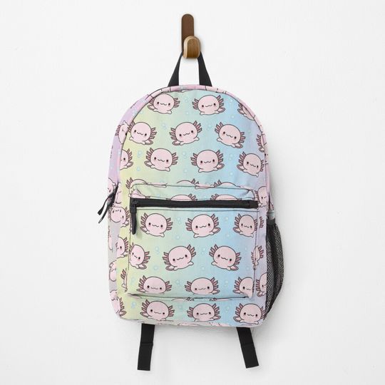 Discover Cute Axolotl Backpack