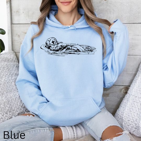 Discover Otter Hoodie, Sea Otter Hoodie