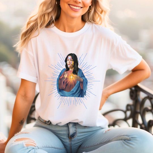 Discover Olivia Rodrigo Guts Tour Jesus TShirt