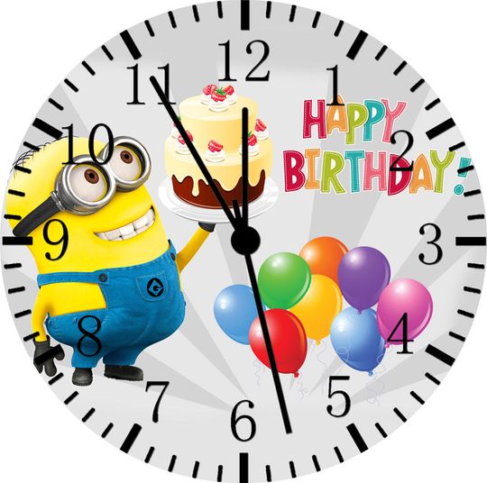Discover Happy Birthday Wall Clock