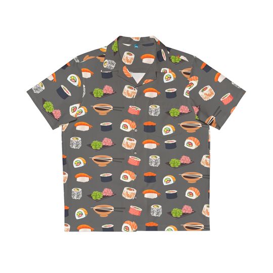 Discover Sushi Themed Hawaiian Shirt