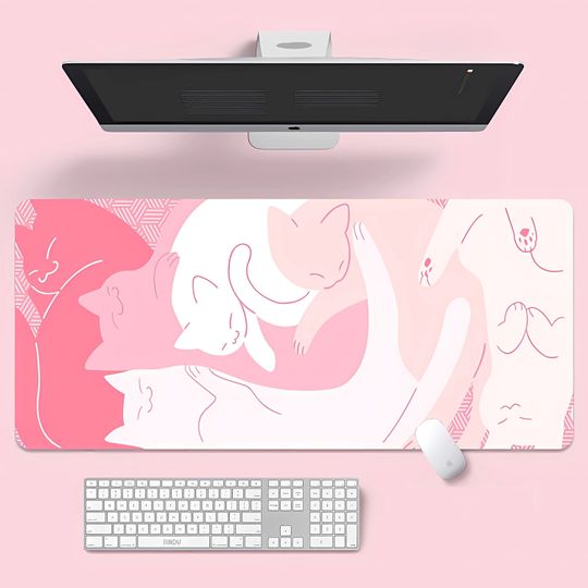 Discover Cute Cat Desk Mat