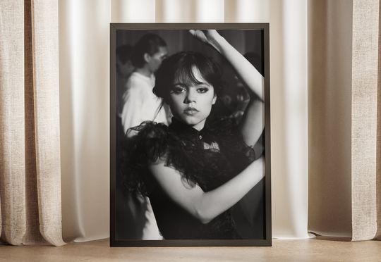 Discover Jenna Ortega Poster, wednesday addams, wednesday