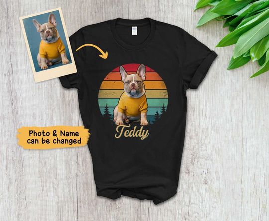 Discover Personalized Vintage Pet Shirt, Gift for Cat And Dog Lover