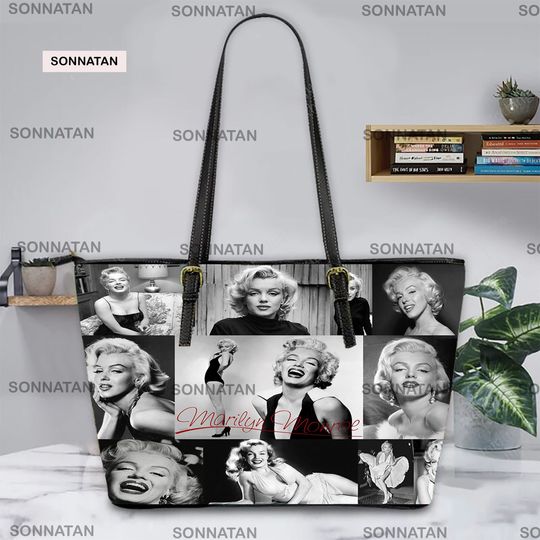 Discover Marilyn Monroe Leather Tote Bags