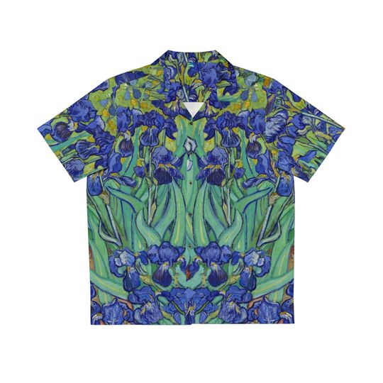 Discover Van Gogh Irises Hawaiian Shirt