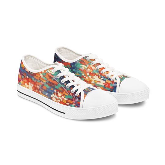 Discover Enjoy the Show Print Women's Low Top Sneakers