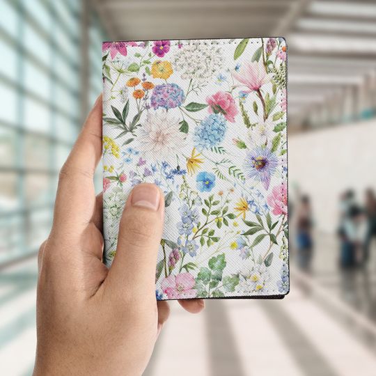 Discover Flower Passport Cover