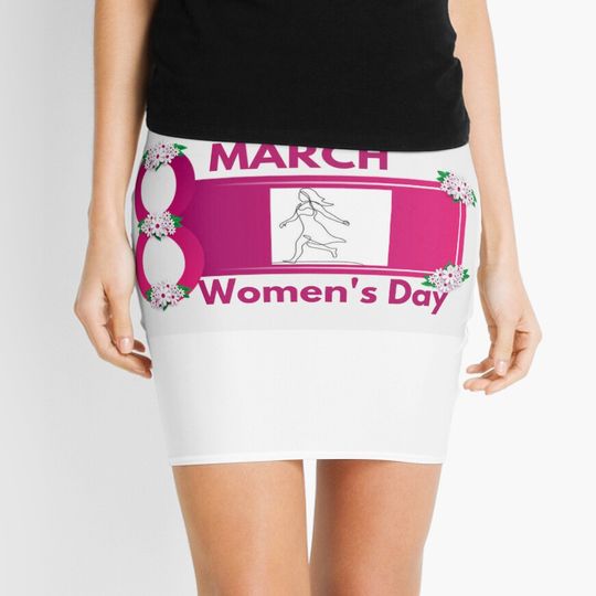 Discover International Women's Day Mini Skirt