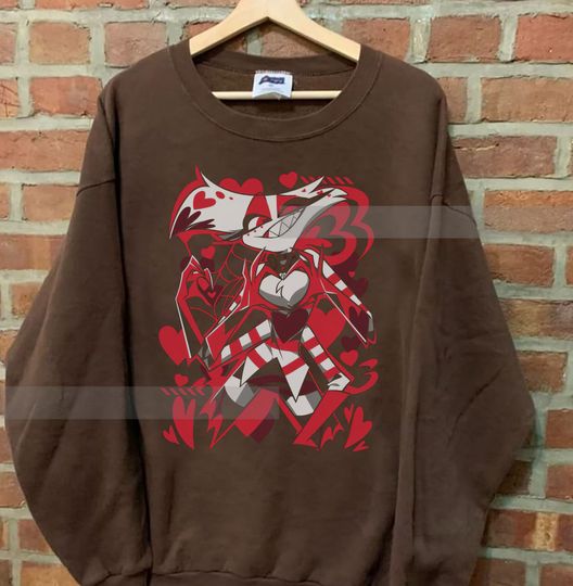 Discover Alastor Hazbin Hotel Merch Sweatshirt, Hazbin Hotel Alastor Anime Sweatshirt