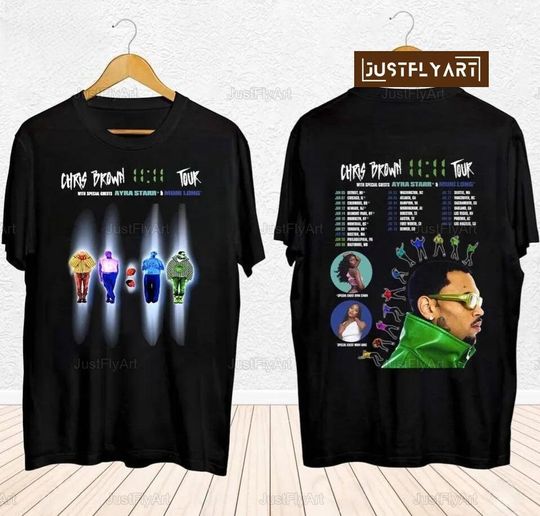 Discover Chris Brown 11:11 Tour 2024 Shirt, Chris Brown 2024 Concert, 1111 Tour Shirt